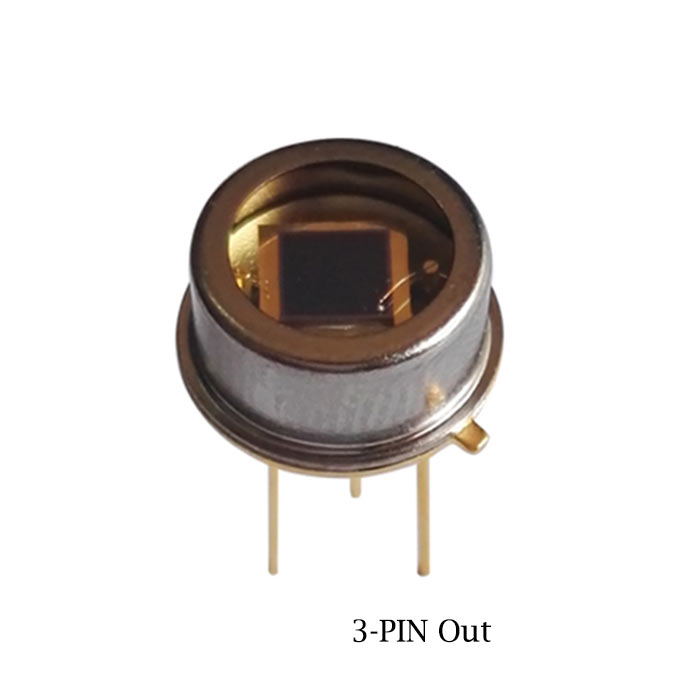 400nm~1100nm 2.5mm Silicon PIN 포토다이오드 Low Dark Current TO5 Package